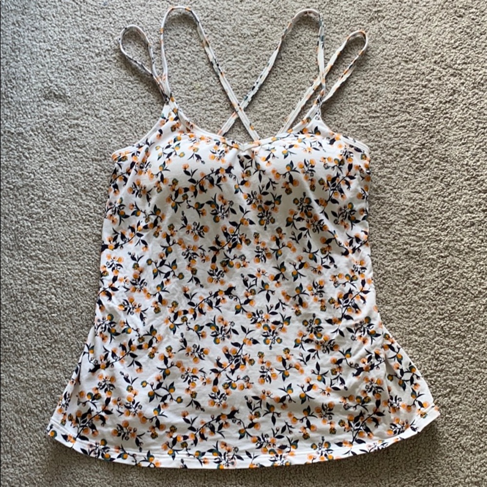 * SOLD*.          NEW * UNIQLO - BUILT IN BRA CAMI